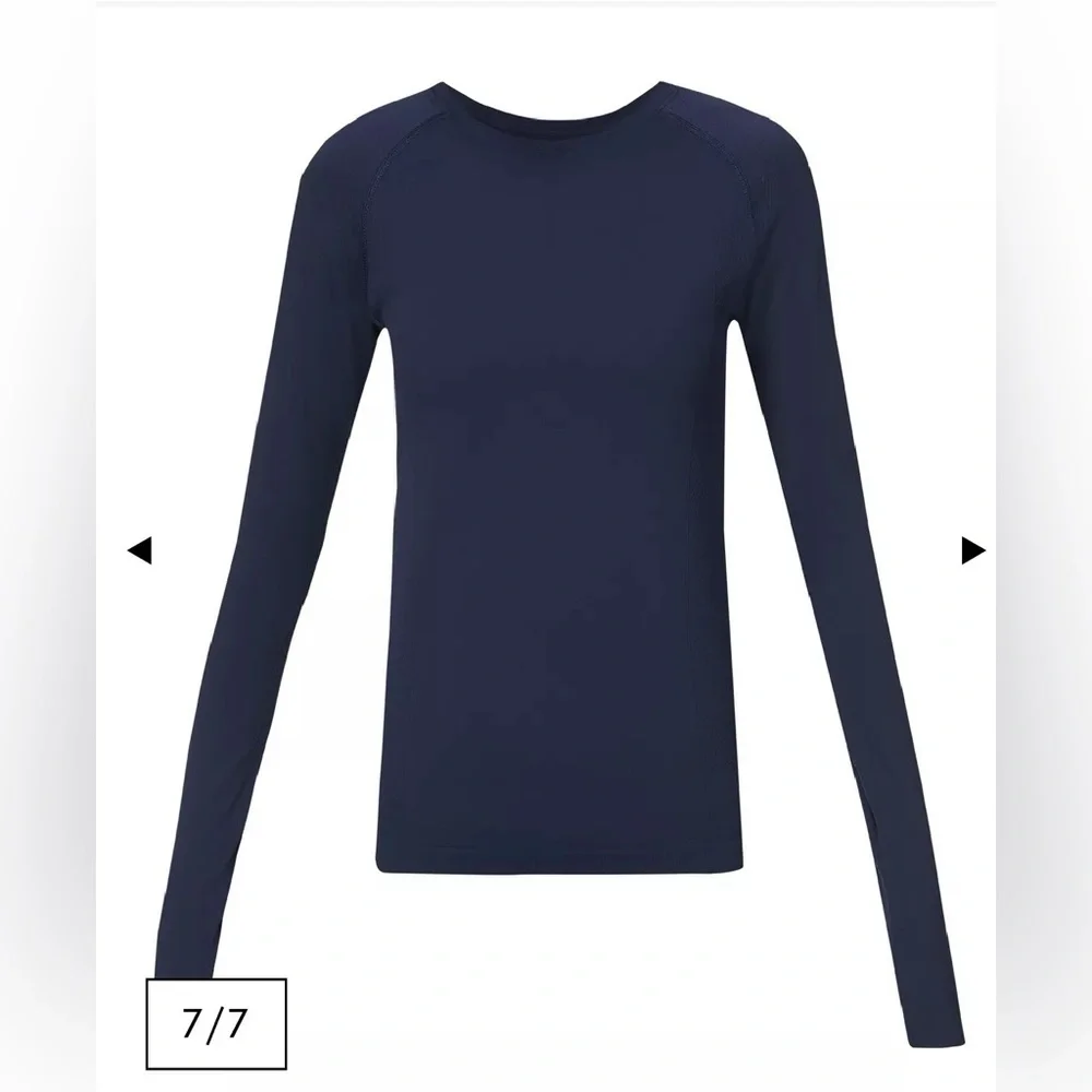 Sweaty Betty Dark Blue Long Sleeve Top